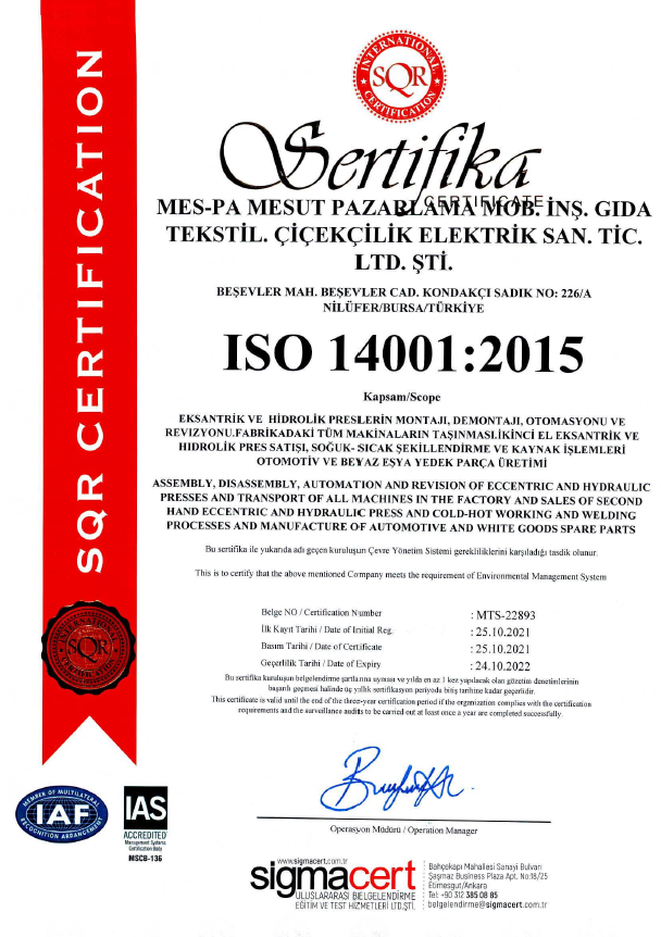 ISO 14001:2015